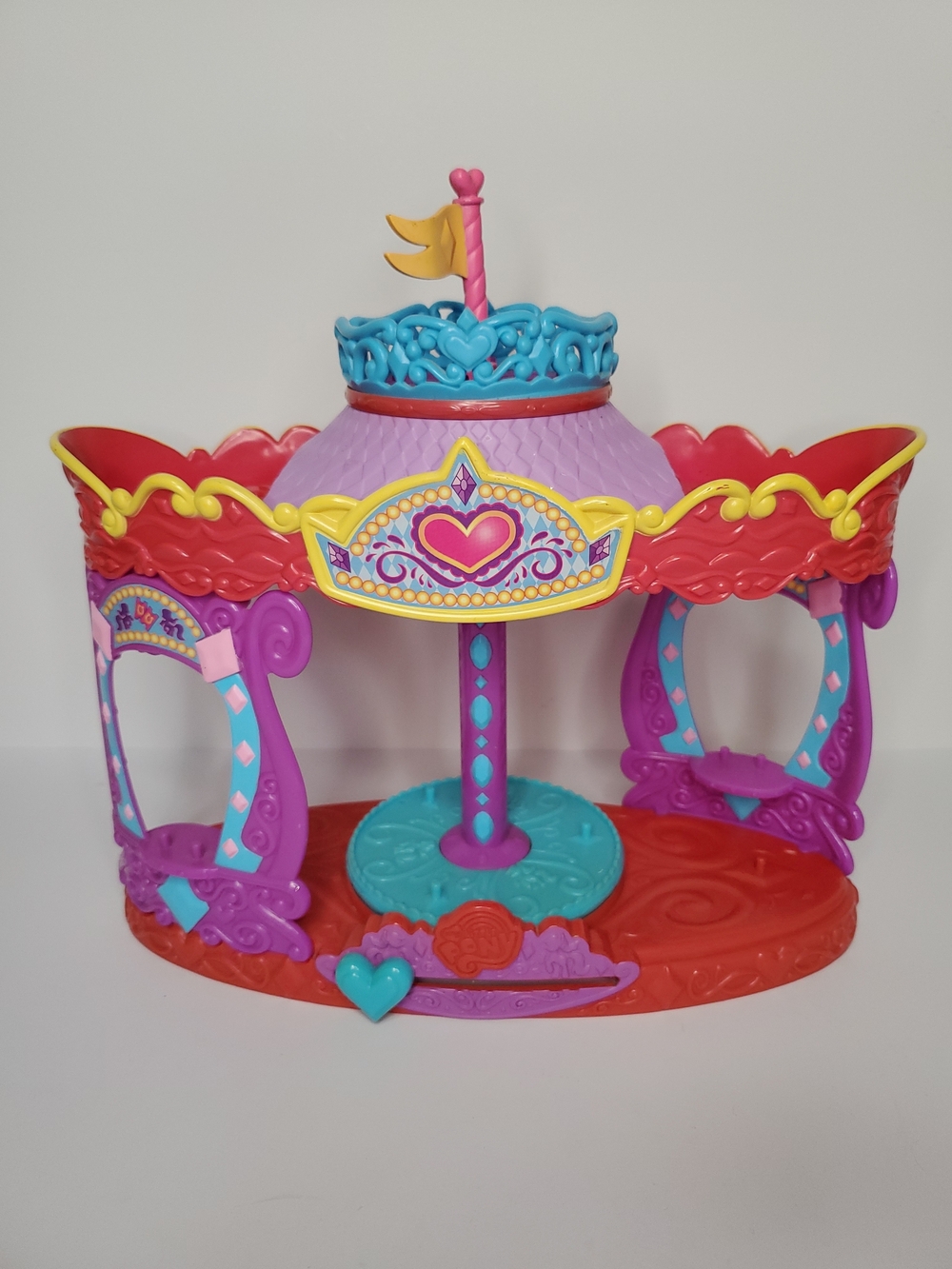 My Little Pony Rarity Carousel Boutique Playset G4 Hasbro 2010 Music Works